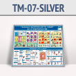 Стенд «Техника безопасности при строительстве» (TM-07-SILVER)